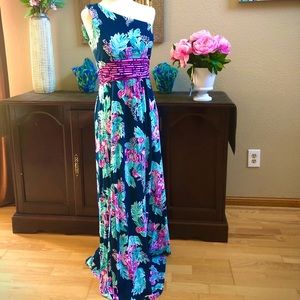 Malia One-Shoulder Maxi Dress